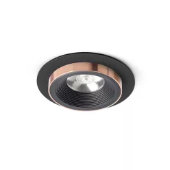   RENDL SHARM R I süllyesztett lámpa fekete/fekete réz 230V LED 10W 24° 3000K
