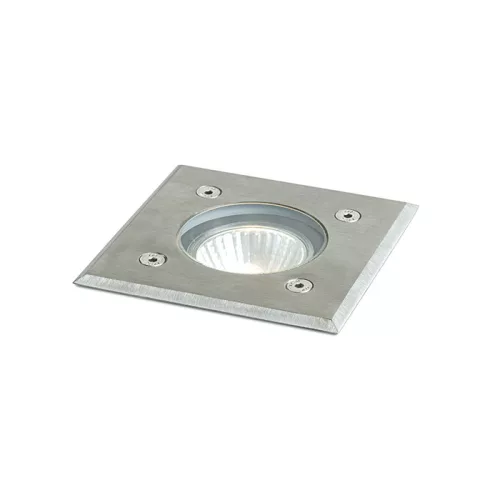 RENDL ORBU SQ 10 süllyesztett lámpa rozsdamentes acél 230V LED GU10 15W IP67