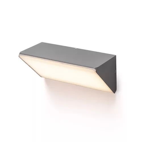 RENDL ANDANTE fali lámpa antracitszürke matt akrilát 230V LED 21W IP65 3000K