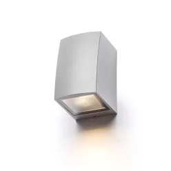 RENDL SELMA fali lámpa ezüstszürke 230V LED GU10 8W IP54