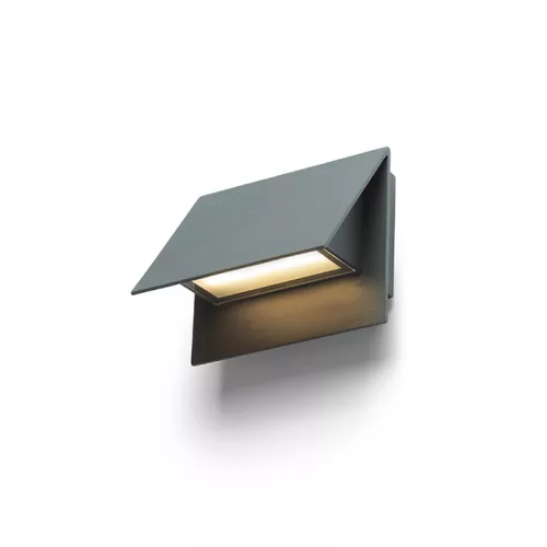RENDL GERI fali lámpa antracitszürke 230V LED 5W IP54 3000K