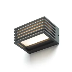   RENDL CLAIRE 14 fali lámpa antracit opálakril 230V LED 6W IP54 3000K