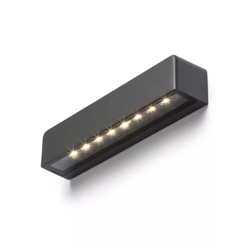 RENDL SAMPO fali lámpa antracitszürke 230V LED 9W IP65 3000K