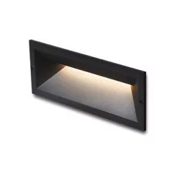   RENDL RAGG süllyesztett lámpa fekete 230V LED 12W IP65 3000K
