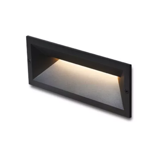 RENDL RAGG süllyesztett lámpa fekete 230V LED 12W IP65 3000K