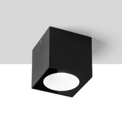   RENDL SENZA SQ mennyezeti lámpa fehér átlátszó üveg 230V LED 6W IP65 3000K