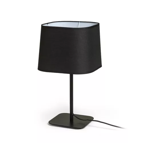 RENDL PERTH asztali lámpa fekete/fekete 230V LED E27 11W