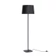 RENDL PERTH állólámpa fekete/fekete 230V LED E27 15W