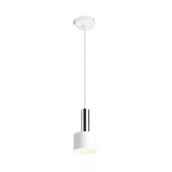 RENDL GIULIA 12 függőlámpa fehér króm 230V LED E27 11W