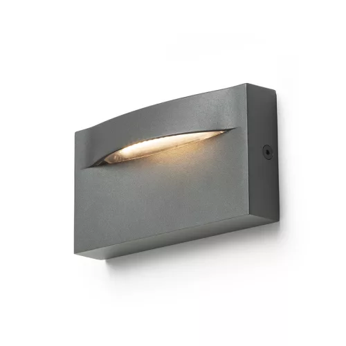 RENDL BOBO RC fali lámpa antracitszürke 230V LED 8W IP65 3000K