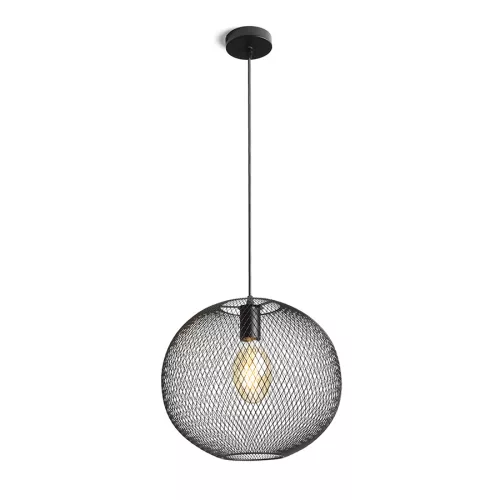 RENDL R14106 COSIR Vintage Függesztett Lámpa Fekete IP20