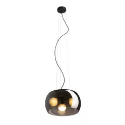   RENDL R14136 AMANDA Glamour Függesztett Lámpa Füstüveg IP20