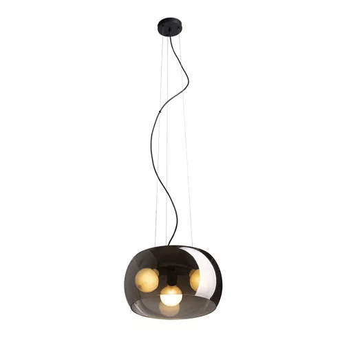 RENDL R14136 AMANDA Glamour Függesztett Lámpa Füstüveg IP20
