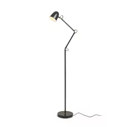 RENDL DANNY állólámpa fekete sárgaréz 230V LED E14 5W