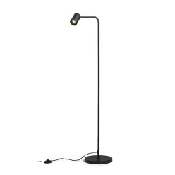 RENDL FLYNN I állólámpa fekete 230V LED GU10 9W