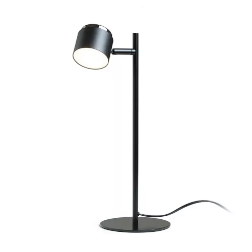 RENDL NOVA asztali lámpa fekete króm/opálakril 230V LED 4.2W 3000K