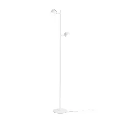   RENDL NOVA II állólámpa fehér króm/opálakril 230V LED 2x3.5W 3000K