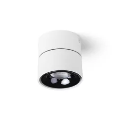   RENDL ALBANO felületre szerelhető fehér fekete króm 230V LED 5W 24° 3000K