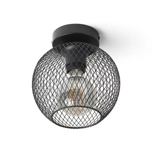 RENDL COSIR 18 mennyezeti lámpa fekete 230V LED E27 11W