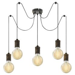 Ceiling Lamp Antique Gold FIDEL RABALUX-3218