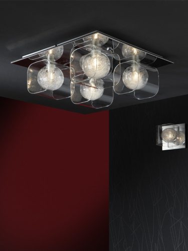 Ceiling Lamp Chrome ECLIPSE SCHULLER 506736