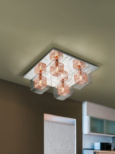 Ceiling Lamp Chrome LIOS SCHULLER 867234