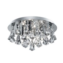 Bathroom Ceiling Lamp Chrome HANNA SEARCHLIGHT 2204-4CC