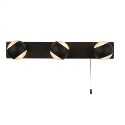   Bathroom Mirror Lighting Lamp Black FLARE SEARCHLIGHT 83201-3BK