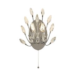 Wall Lamp Chrome PEACOCK SEARCHLIGHT 86012-2CC