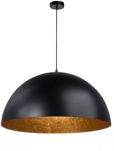 SIGMA LIGHTING 30126 SFERA Modern Függesztett Lámpa Fekete, Réz E27 IP20