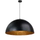 SIGMA LIGHTING 30126 SFERA Modern Függesztett Lámpa Fekete, Réz E27 IP20