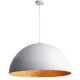 SIGMA LIGHTING 30128 SFERA Modern Függesztett Lámpa Fehér, Réz E27 IP20