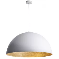   SIGMA LIGHTING 30145 SFERA Modern Függesztett Lámpa Fehér, Arany E27 IP20