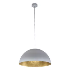   SIGMA LIGHTING 30147 SFERA Modern Függesztett Lámpa Szürke, Arany E27 IP20