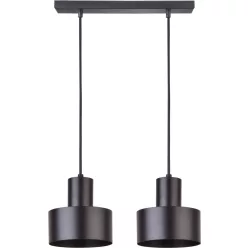   SIGMA LIGHTING 30898 RIF Többágú Függesztett Lámpa Fekete E27 IP20