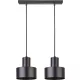SIGMA LIGHTING 30898 RIF Többágú Függesztett Lámpa Fekete E27 IP20
