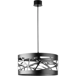   SIGMA LIGHTING 31073 MODULE Ernyős Függesztett Lámpa Fekete E27 IP20