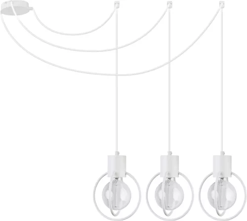 SIGMA LIGHTING 31096 AURA Többágú Függesztett Lámpa Fehér E27 IP20