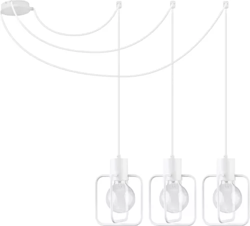 SIGMA LIGHTING 31118 AURA Többágú Függesztett Lámpa Fehér E27 IP20