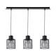 SIGMA LIGHTING 31134 LUTO Többágú Függesztett Lámpa Fekete E27 IP20