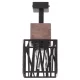 SIGMA LIGHTING 31477 DALI Vintage Mennyezeti Lámpák Barna, Fekete E27 IP20