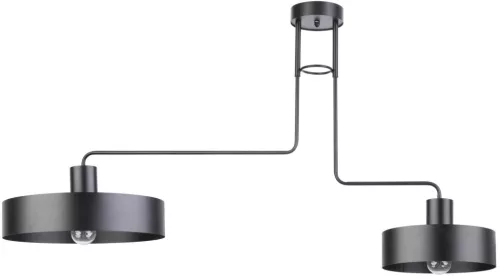 SIGMA LIGHTING 31551 VASCO Vintage Mennyezeti Lámpák Fekete E27 IP20