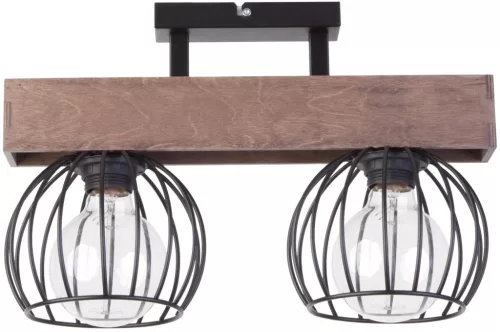 SIGMA LIGHTING 31571 MILAN Vintage Mennyezeti Lámpák Barna, Fekete E27 IP20