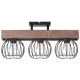 SIGMA LIGHTING 31573 MILAN Vintage Mennyezeti Lámpák Barna, Fekete E27 IP20