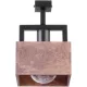 SIGMA LIGHTING 31744 DAKOTA Loft Mennyezeti Lámpa Barna, Fekete E27 IP20