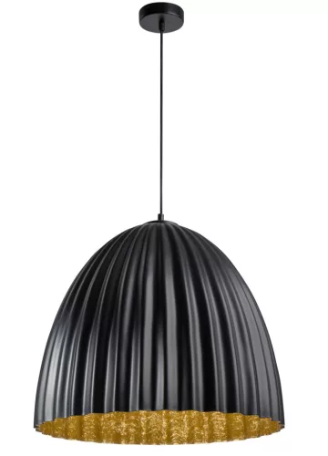 SIGMA LIGHTING 32020 TELMA Ernyős Függesztett Lámpa Fekete, Arany E27 IP20