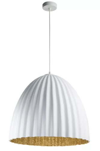 SIGMA LIGHTING 32029 TELMA Ernyős Függesztett Lámpa Fehér, Arany E27 IP20
