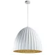 SIGMA LIGHTING 32029 TELMA Ernyős Függesztett Lámpa Fehér, Arany E27 IP20
