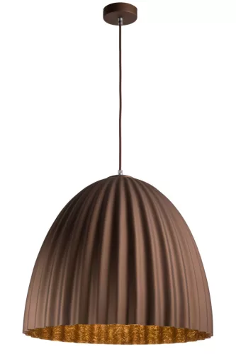 SIGMA LIGHTING 32032 TELMA Ernyős Függesztett Lámpa Barna, Réz E27 IP20