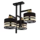 SIGMA LIGHTING 32147 PRO Ernyős Mennyezeti Lámpa Fekete, Arany E27 IP20